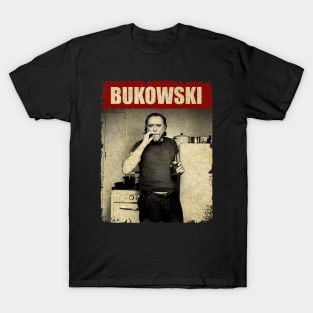 Charles Bukowski - RETRO STYLE T-Shirt